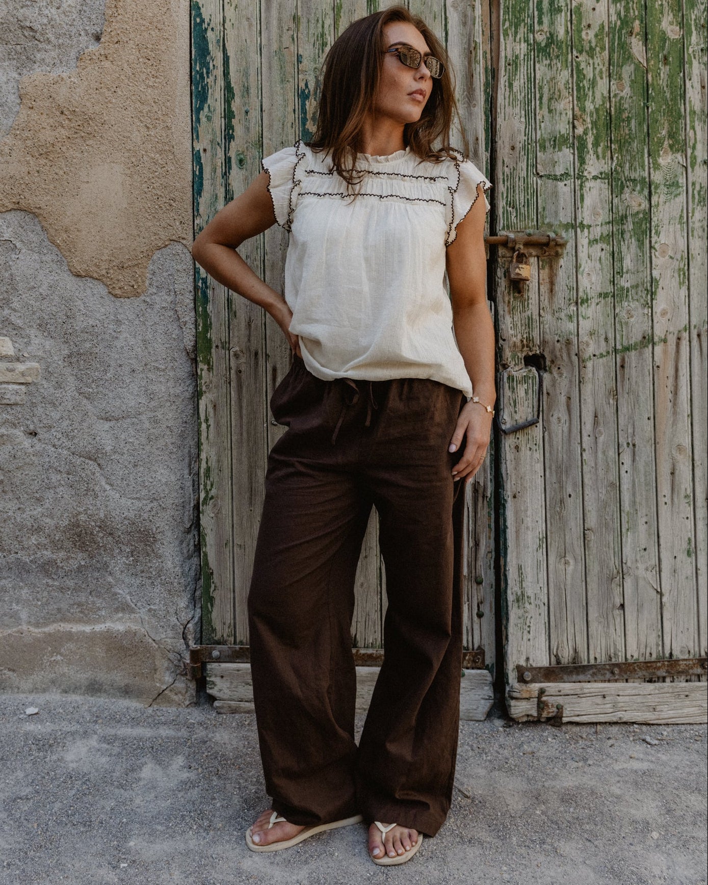 VMMARLEY Trousers - Chocolate Martini